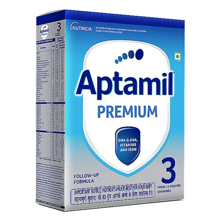Aptamil Premium Follow-Up Formula Stage 3 Powder, 400 gm Refill Pack