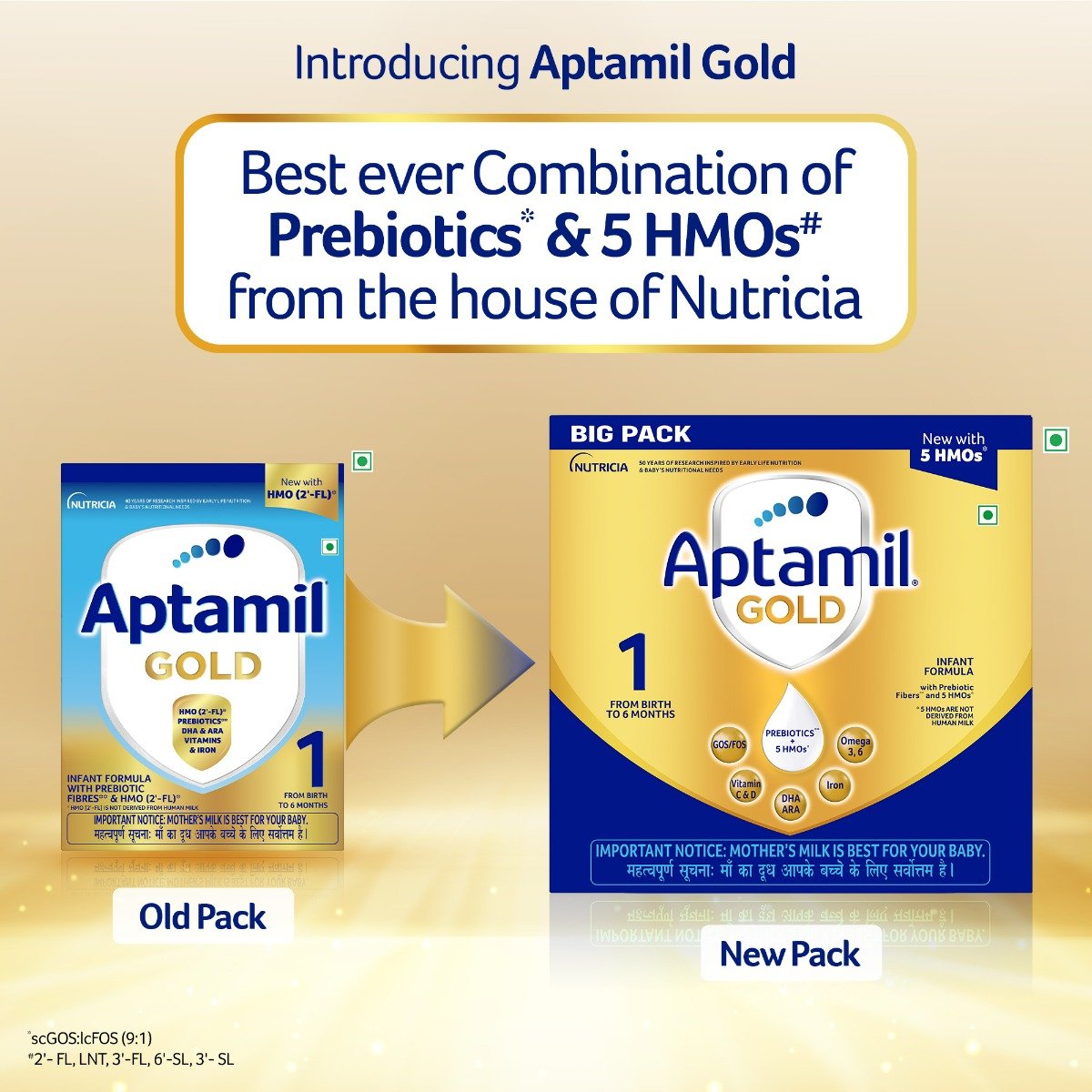 Aptamil Gold Infant Formula Stage 1 Powder, 1.2 kg, Pack of 1 Aptamil Gold Infant Formula Stage 1 Powder, 1.2 kg, Pack of 1