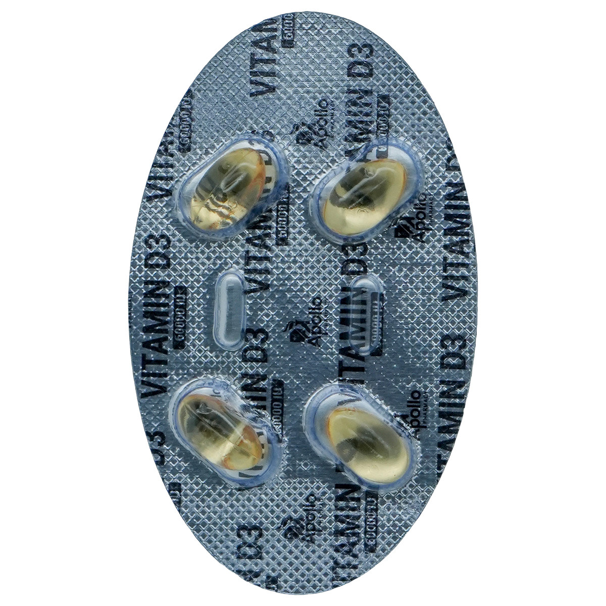 Apollo Pharmacy Vitamin D3 60000 IU, 4 Capsules, Pack of 4 Apollo Pharmacy Vitamin D3 60000 IU, 4 Capsules, Pack of 4