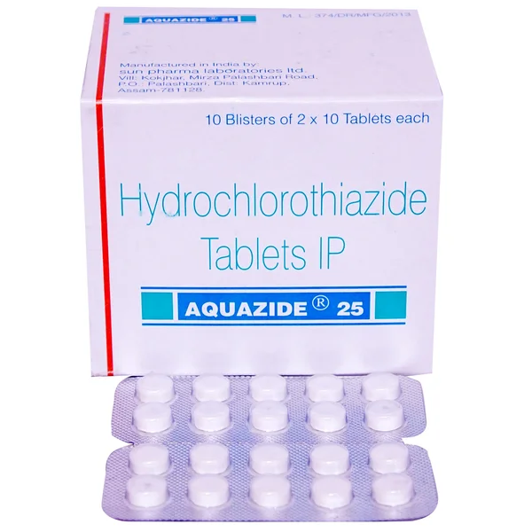 Aquazide 25 Tablet 10's
