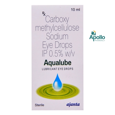 Aqualube Eye Drops 10 ml, Pack of 1 OPTHALMIC DROPS