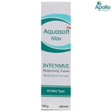 New Aquasoft Max Intensive Moisturising Cream 150 gm, Pack of 1