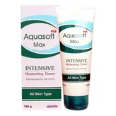 New Aquasoft Max Intensive Moisturising Cream, 100 gm, Pack of 1