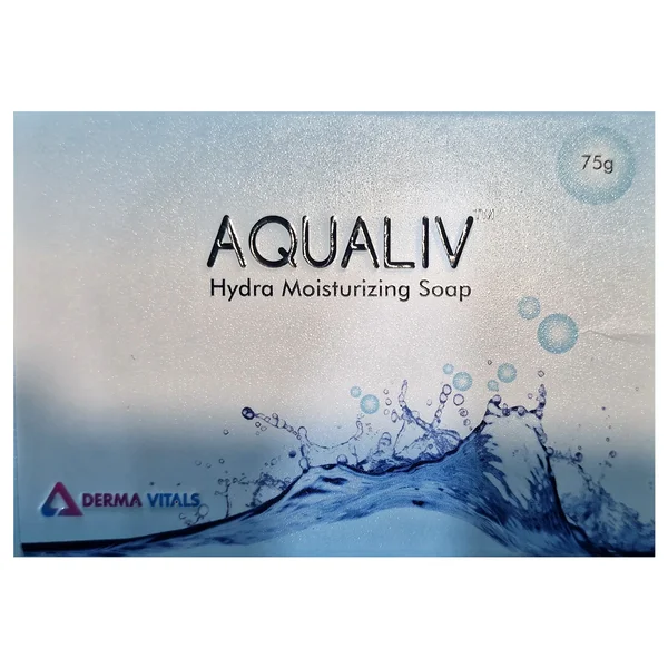 Aqualiv Hydra Moinsturizing Soap, 75 gm