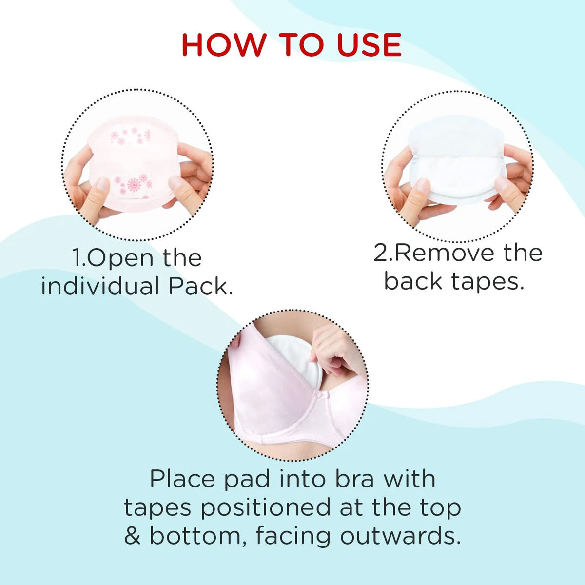 Mee Mee Ultra Thin Super Absorbent Disposable Maternity Nursing Breast ...