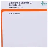 New Arachitol O Tablet 10's, Pack of 10 TABLETS