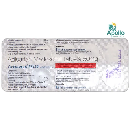 Arbazeal-ES 80 Tablet 10's