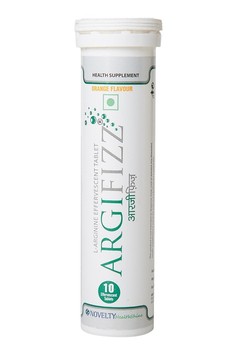 Buy Argifizz Orange Effervescent Tablet 10's Online