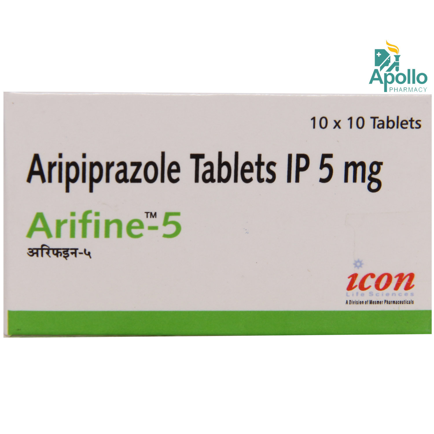 Arifine-5 Tablet 10's, Pack of 10 TABLETS Arifine-5 Tablet 10's, Pack of 10 TABLETS