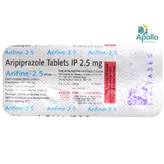 Arifine-2.5 Tablet 10's, Pack of 10 TABLETS