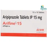 Arifine-15 Tablet 10's, Pack of 10 TABLETS