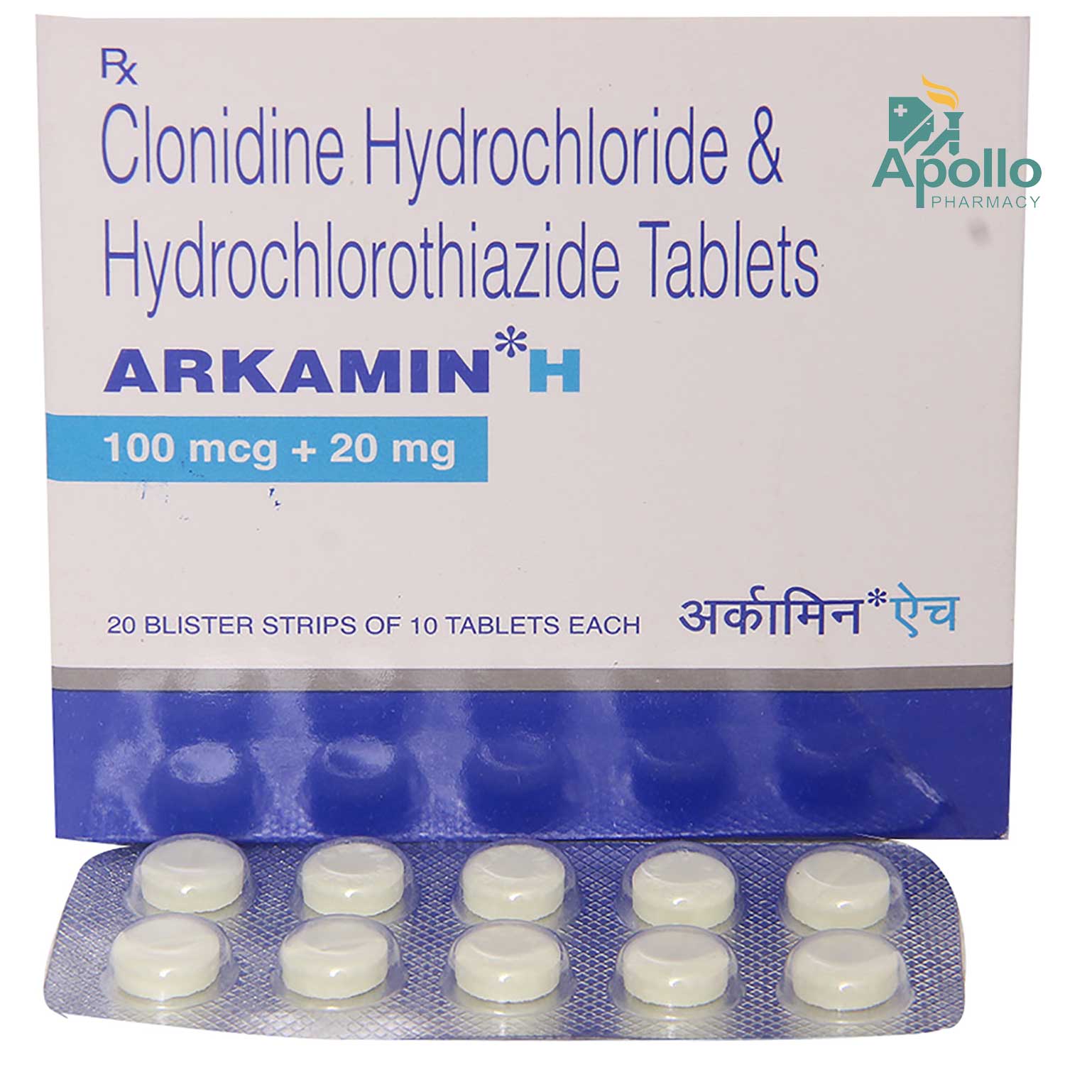 Arkamin H Tablet 10's, Pack of 10 TABLETS Arkamin H Tablet 10's, Pack of 10 TABLETS