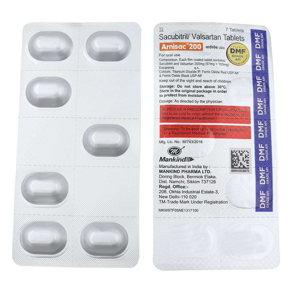Buy Arnisac 200 Tablet 7'S Online