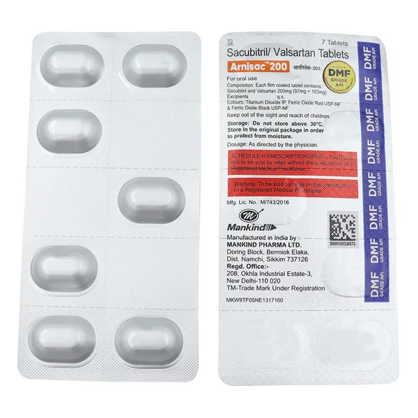 Arnisac 200 Tablet 7'S