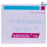 Arpizol 15 Tablet 10's, Pack of 10 TABLETS