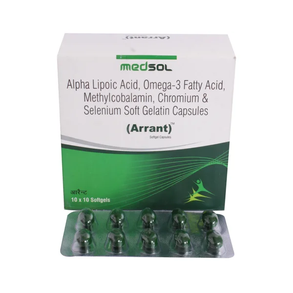 Arrant Softgel Capsule 10's