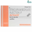 Artacil Injection Atracurium 2.5 ml