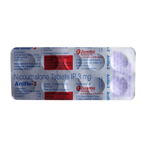 Artiflo-3 Tablet 10's