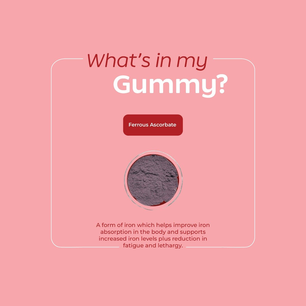 Arth Iron Gummies | High Absorption Ferrous Ascorbate (67%) | Reduces Fatigue & Lethargy | 30 Gummies, Pack of 1 Arth Iron Gummies | High Absorption Ferrous Ascorbate (67%) | Reduces Fatigue & Lethargy | 30 Gummies, Pack of 1