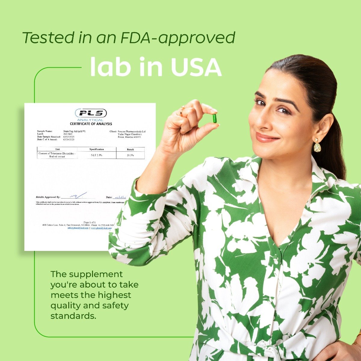 Arth Brain Fog Support with Brahmi | Helps Improve Focus & Mental Clarity | 30 Veg Capsules, Pack of 1 Arth Brain Fog Support with Brahmi | Helps Improve Focus & Mental Clarity | 30 Veg Capsules, Pack of 1