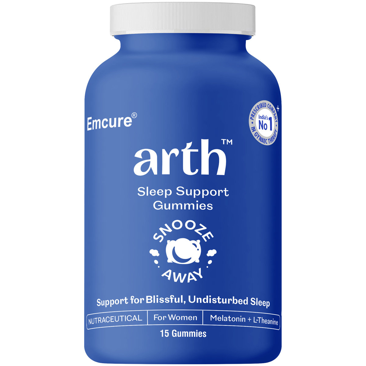 Arth Sleep Support Gummies | Melatonin Gummies with L-Theanine | 15 Gummies, Pack of 1 Arth Sleep Support Gummies | Melatonin Gummies with L-Theanine | 15 Gummies, Pack of 1