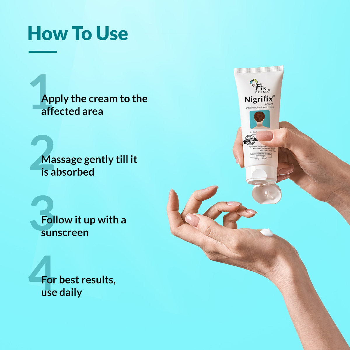 Fixderma Nigrifix Cream, 100 gm, Pack of 1 Fixderma Nigrifix Cream, 100 gm, Pack of 1