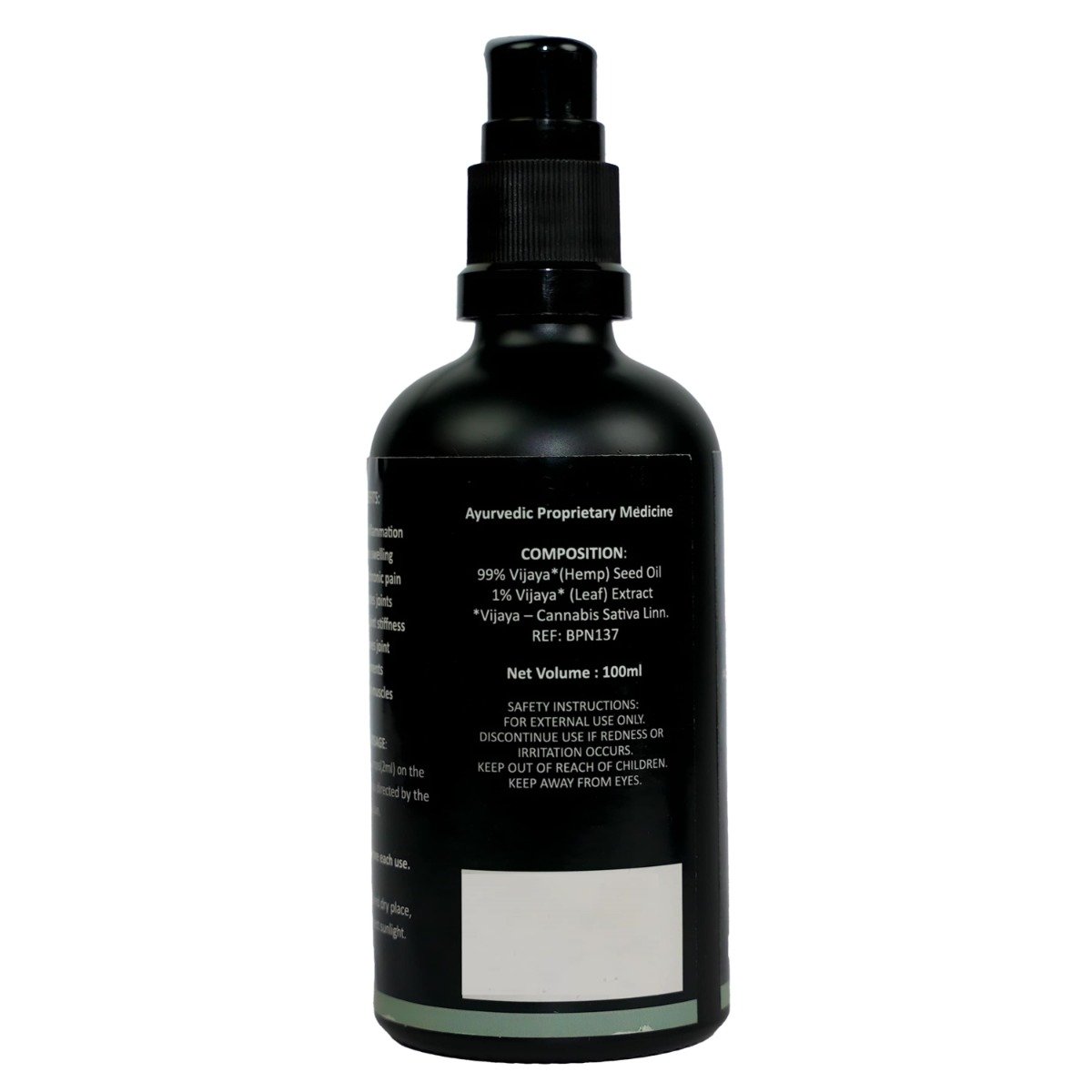 Cannabliss Arthritis Relief Oil, 100 ml, Pack of 1 Cannabliss Arthritis Relief Oil, 100 ml, Pack of 1