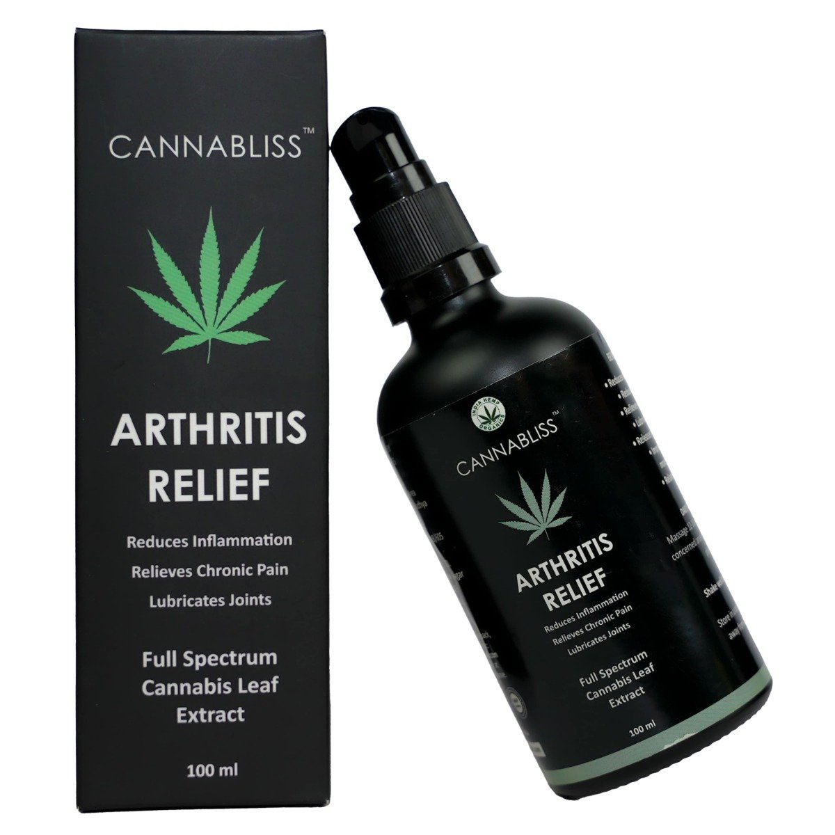 Cannabliss Arthritis Relief Oil, 100 ml, Pack of 1 Cannabliss Arthritis Relief Oil, 100 ml, Pack of 1