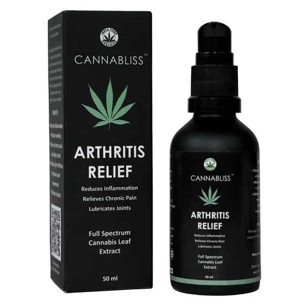 Cannabliss Arthritis Relief Oil, 50 ml, Pack of 1