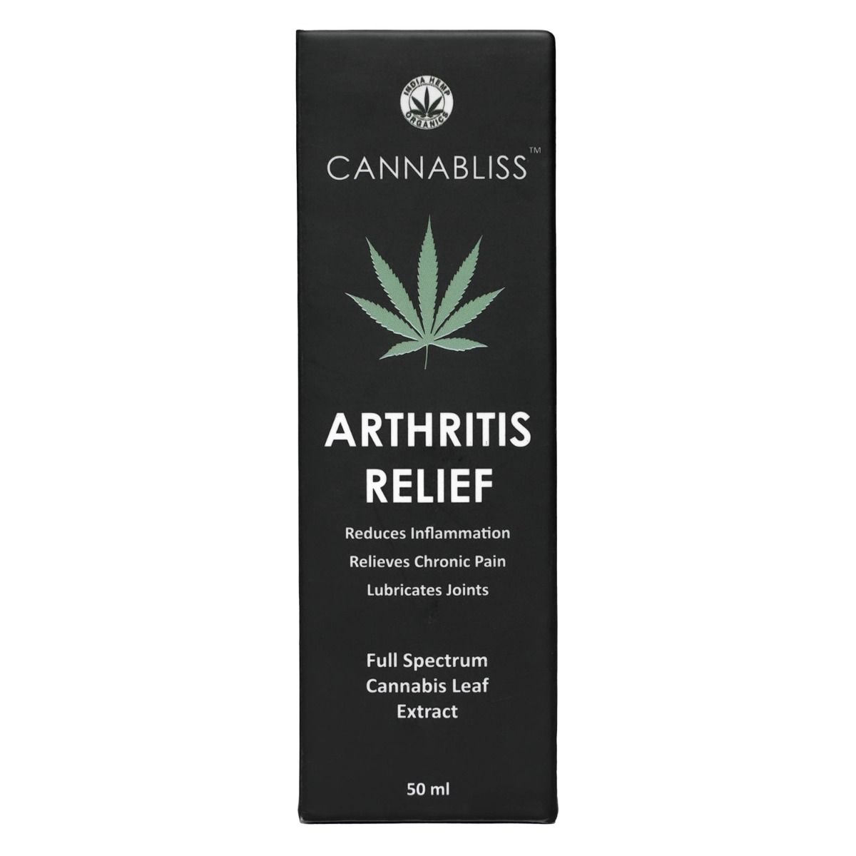 Cannabliss Arthritis Relief Oil, 50 ml Price, Uses, Side Effects