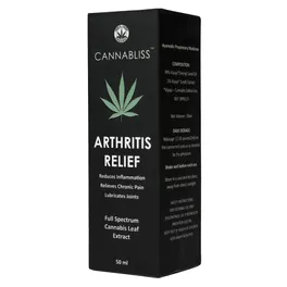Cannabliss Arthritis Relief Oil, 50 ml, Pack of 1