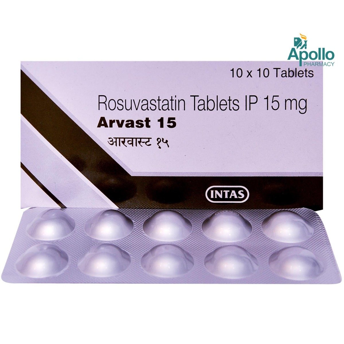 Arvast 15 Tablet 10's, Pack of 10 TABLETS Arvast 15 Tablet 10's, Pack of 10 TABLETS