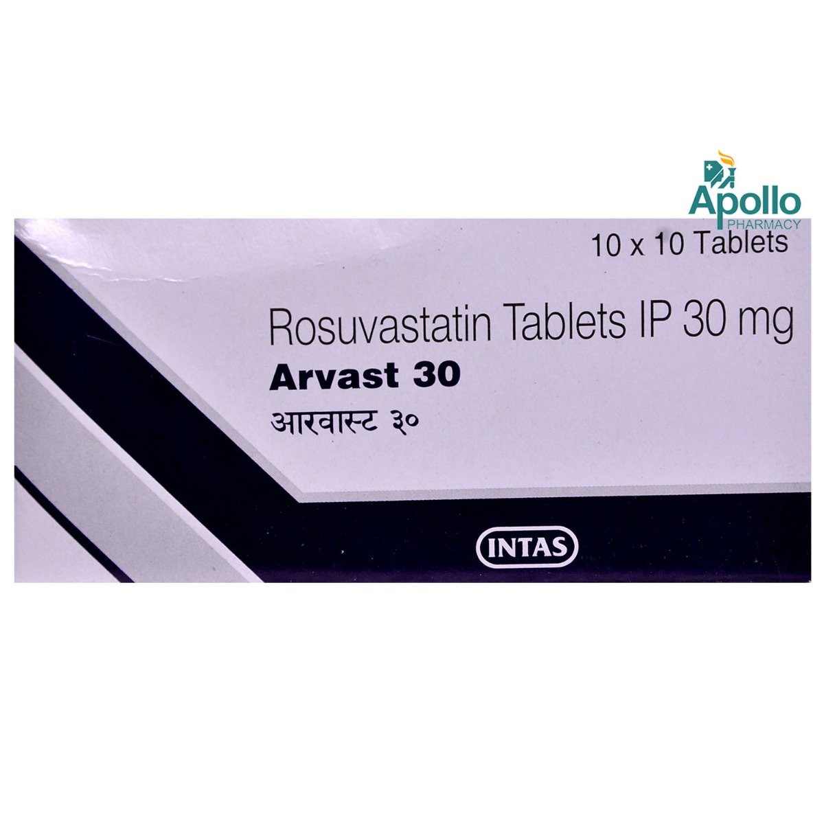 Arvast 30 Tablet 10's, Pack of 10 TABLETS Arvast 30 Tablet 10's, Pack of 10 TABLETS