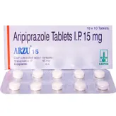 Arzu 15 Tablet 10's, Pack of 10 TABLETS