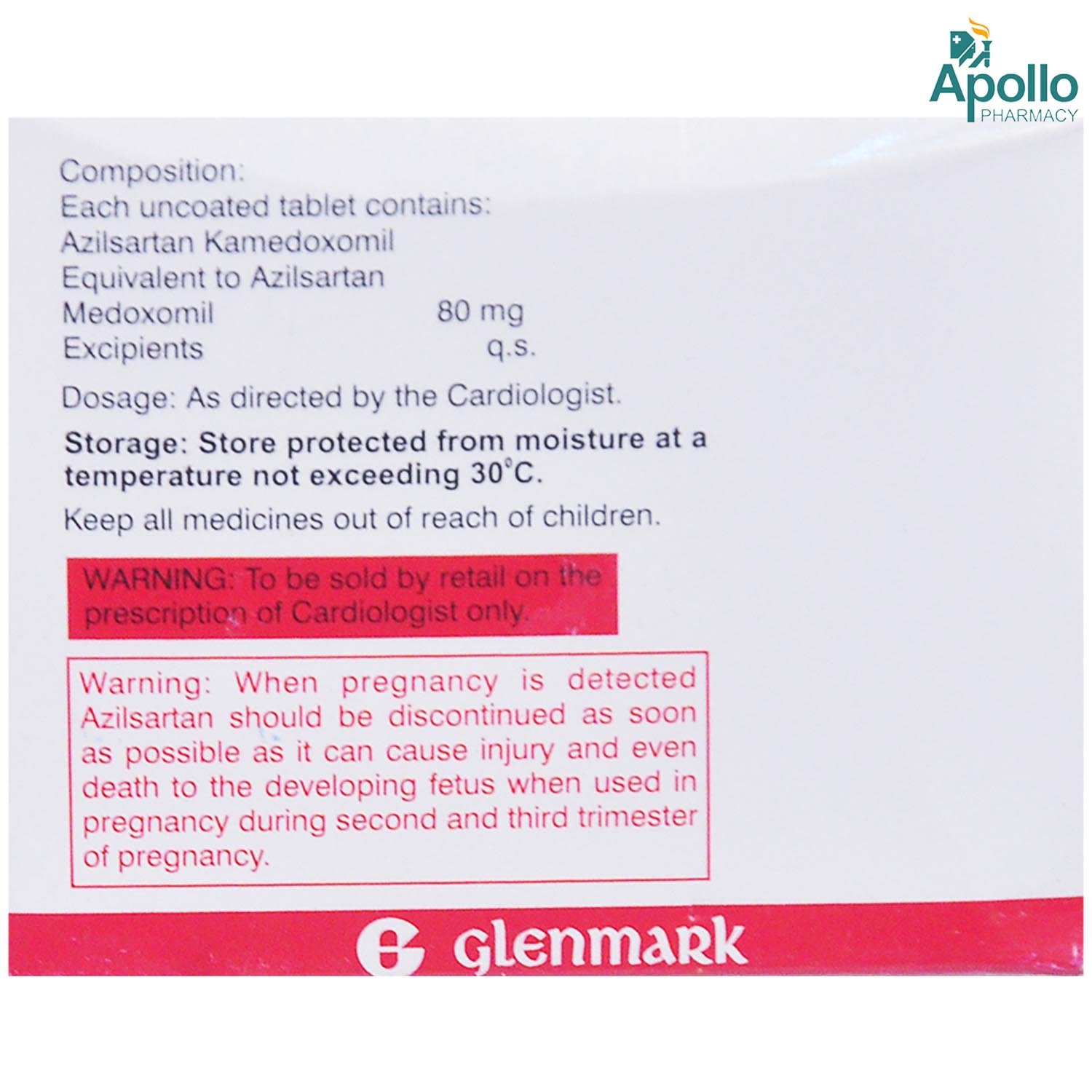 Asar-80 Tablet 10's, Pack of 10 TABLETS Asar-80 Tablet 10's, Pack of 10 TABLETS