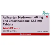 Asar-CT 40/12.5 Tablet 10's, Pack of 10 TABLETS