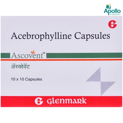 Ascovent 100 Capsule 10's, Pack of 10 CAPSULES