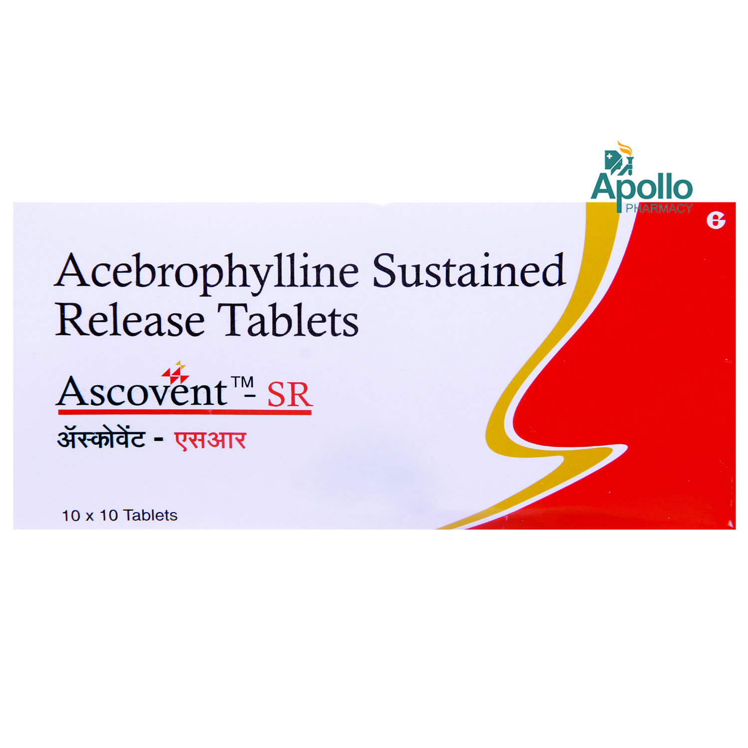 Ascovent-SR Tablet 10's, Pack of 10 TABLETS Ascovent-SR Tablet 10's, Pack of 10 TABLETS