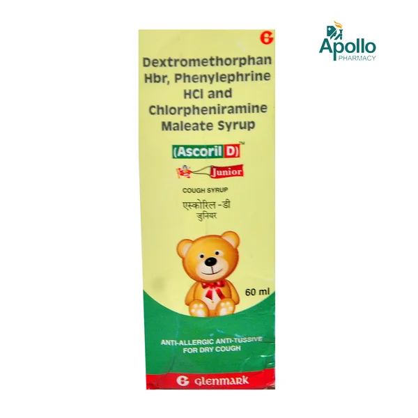 Ascoril D Junior Syrup 60 ml