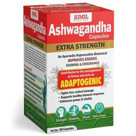 Aimil Ashwagandha, 60 Capsules