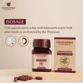 Upakarma Ayurveda Ashwagandha 500 mg, 90 Capsules, Pack of 1