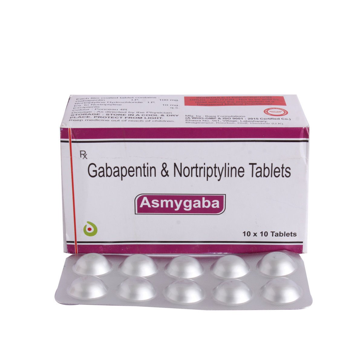 Buy Asmygaba Tablet 10's Online