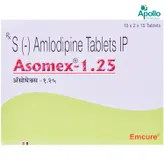 Asomex-1.25 Tablet 15's, Pack of 15 TABLETS
