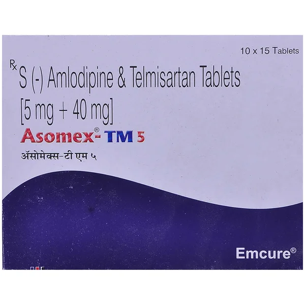 Asomex-TM 5 Tablet 15's