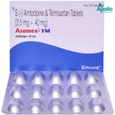 Asomex-TM Tablet 15's, Pack of 15 TABLETS