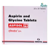 Aspisol 75 Tablet 30's, Pack of 30 TABLETS