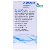 Asthalin Respiratory Solution 15 ml, Pack of 1 SOLUTION