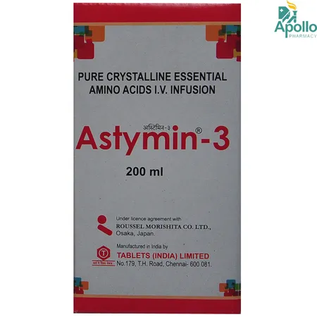 Astymin-3 10 mg/8 mg Infusion 200 ml