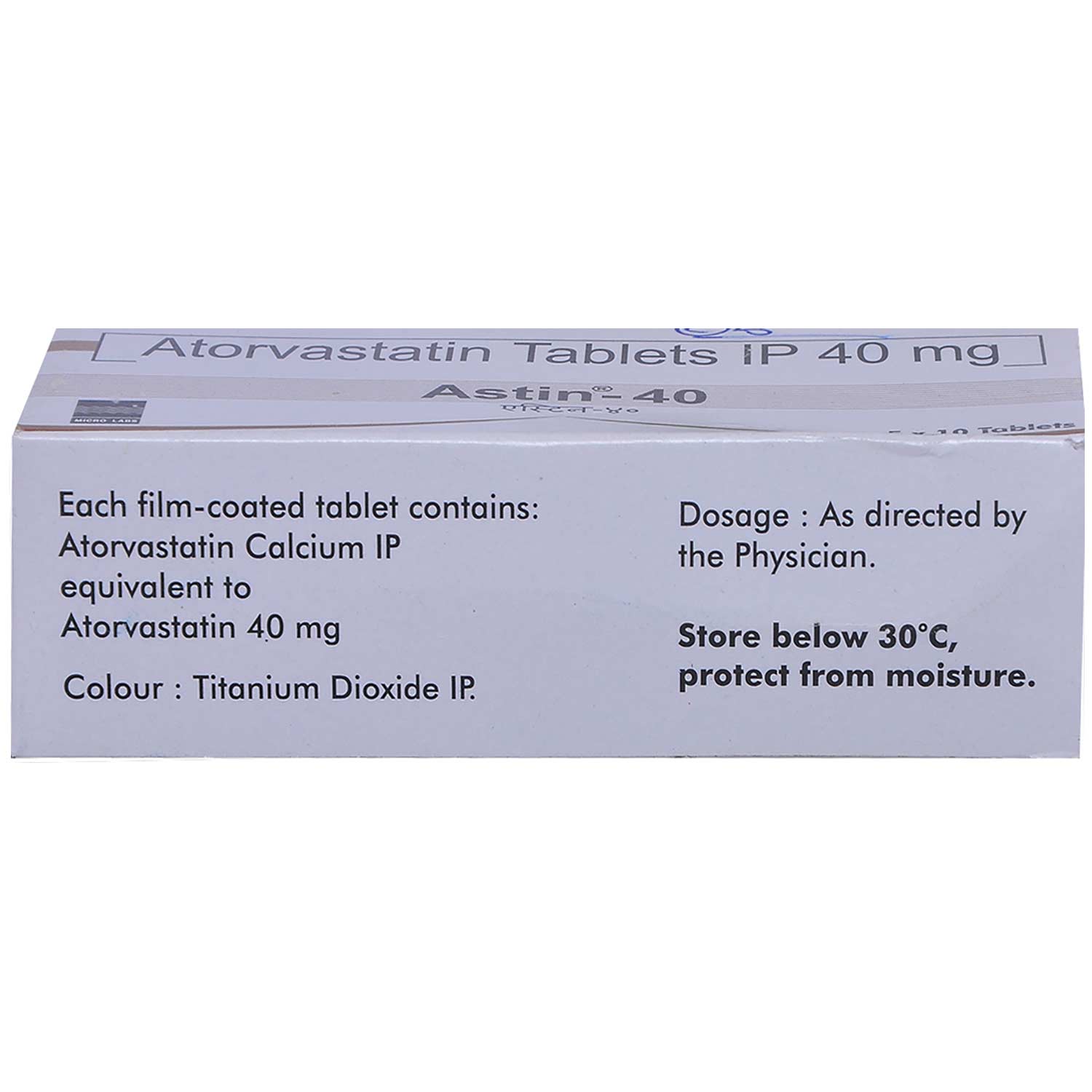 Astin-40 Tablet 10's, Pack of 10 TABLETS Astin-40 Tablet 10's, Pack of 10 TABLETS