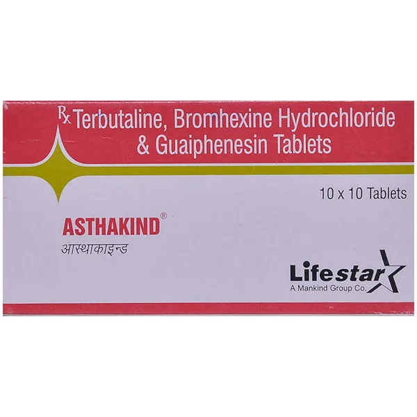 Asthakind Tablet 10's, Pack of 10